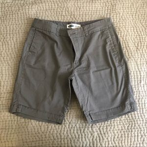 Old Navy Grey Women’s Chino Shorts